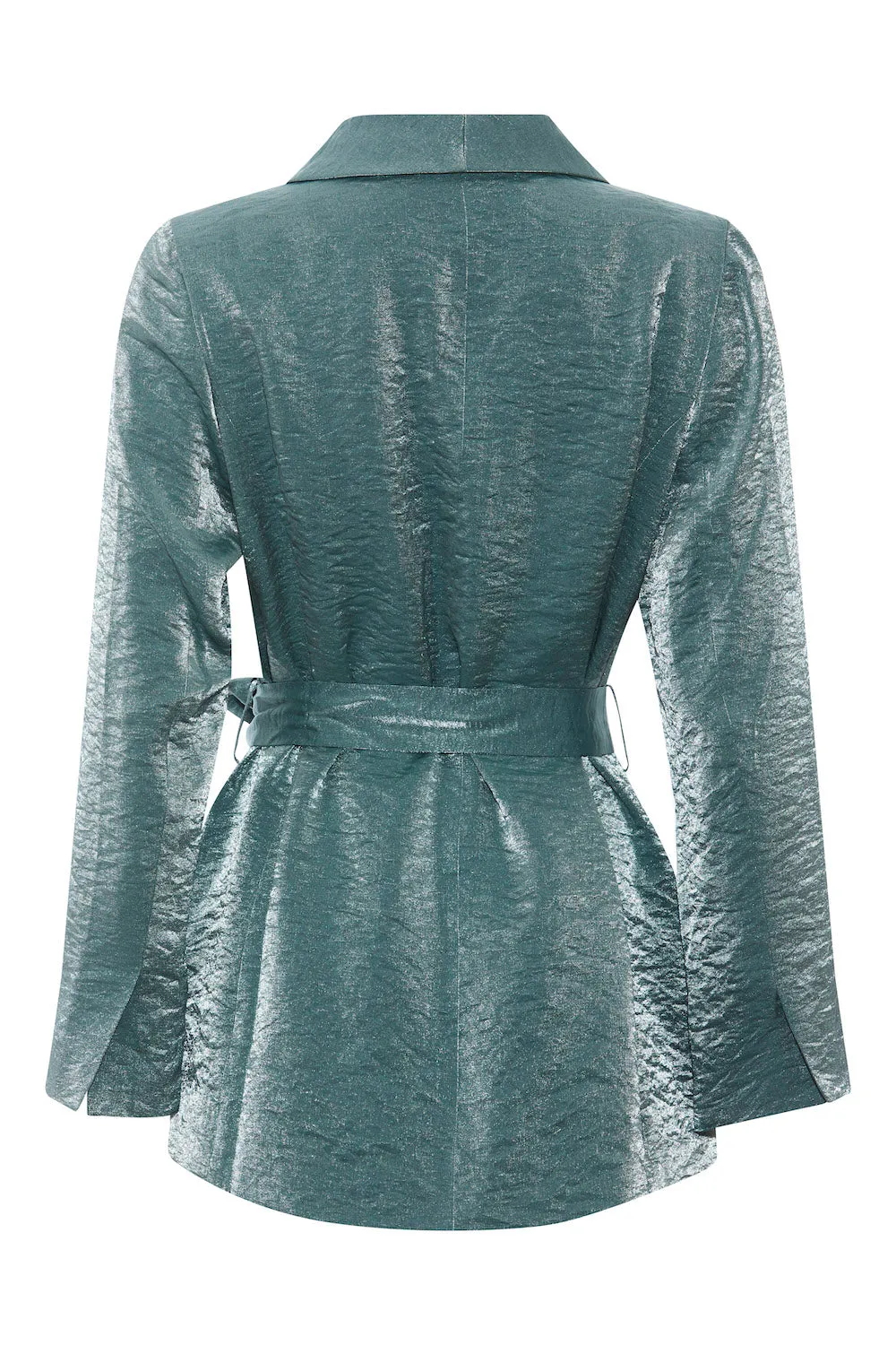Cassandra Blazer - Hunter Green