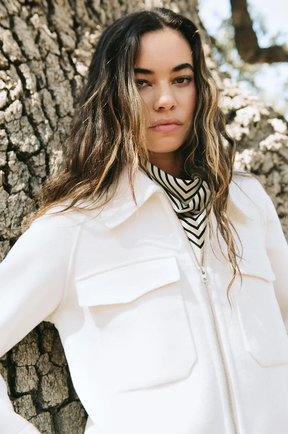 Cheyenne White Jacket