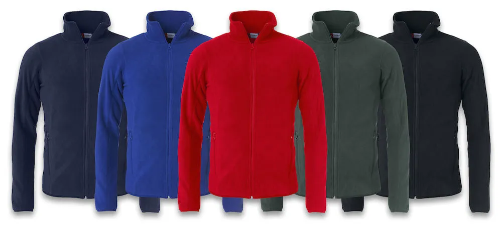 Clique Basic Polar Fleece Jacket | Heavier Knit Anti-Pilling Fleece | Unisex | 5 Colours | XS-4XL