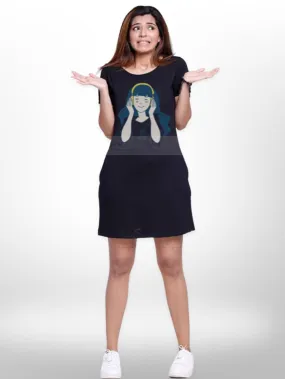 Feel Music Lost Yourself Long T-shirt For Women's