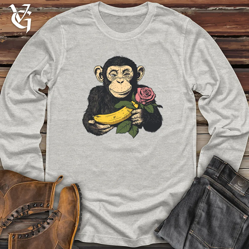 Monkey Valentine Long Sleeve