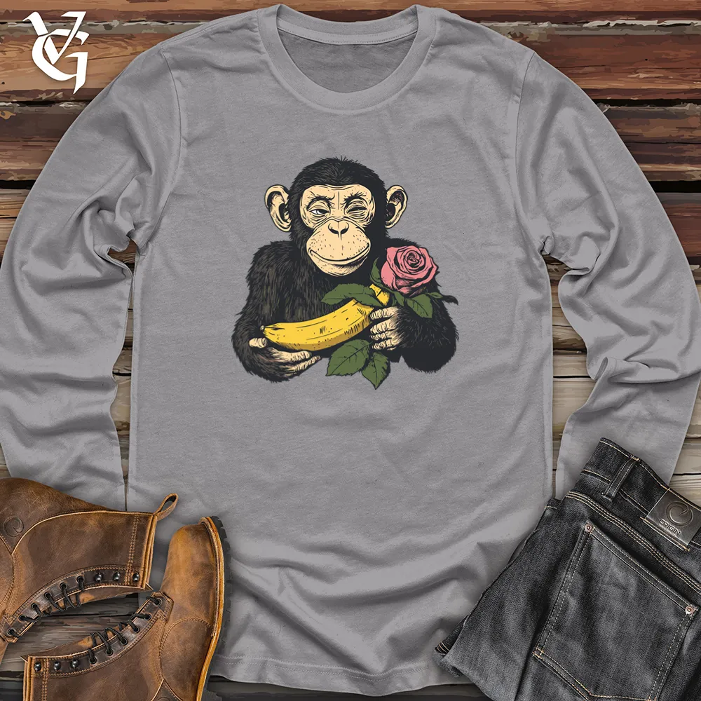 Monkey Valentine Long Sleeve