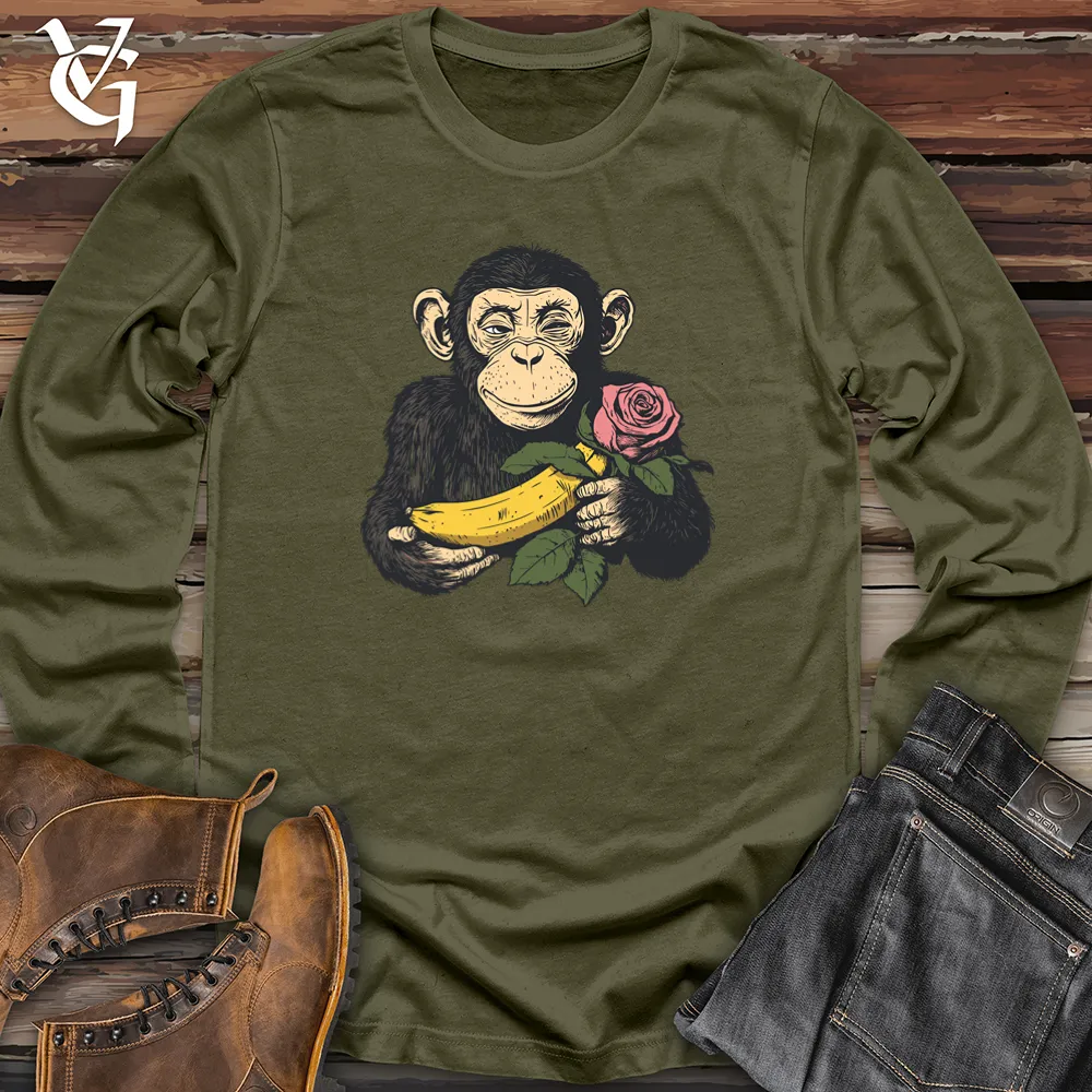 Monkey Valentine Long Sleeve