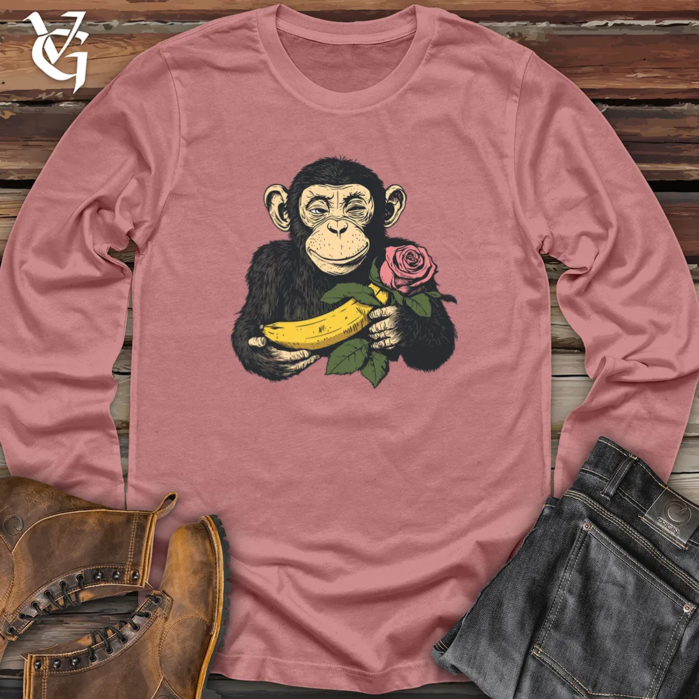 Monkey Valentine Long Sleeve