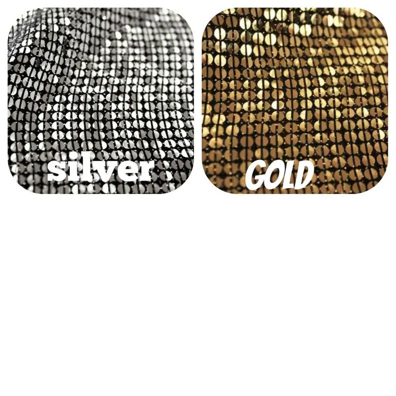 Open Back Sequined Dress With Perl Details in Sizes XS S M L XL 2XL 3XL
