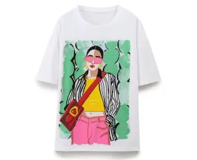 Print fashion tishrt