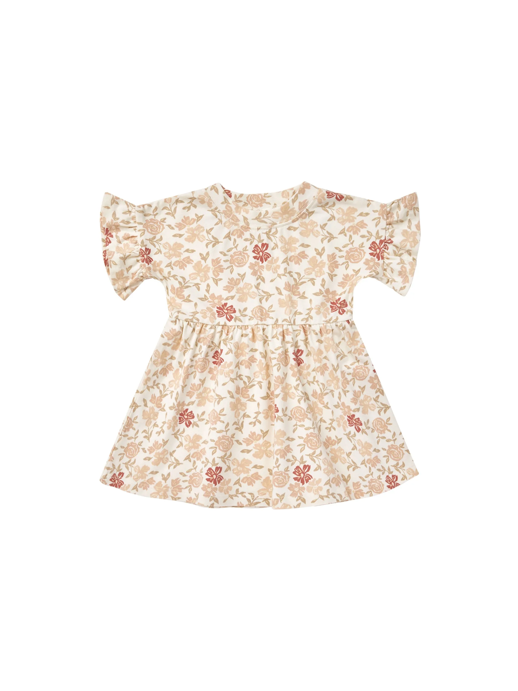 Rylee & Cru Pink Floral Babydoll Dress